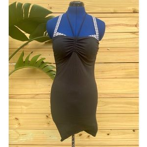 Express Bathing Suit Cover Up Black Size M
